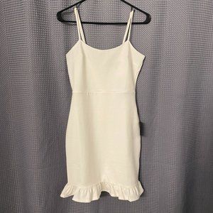 Lulu's Spoonful of Sass White Bodycon Mini Dress